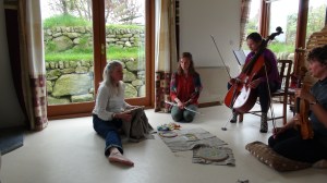 Ruth Boulton and the girls