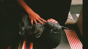 Knitting a Scarf, again by Katherine Matinko